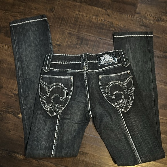 NWT Rebel Spirit Jeans Size 28w 33L - Picture 5 of 7